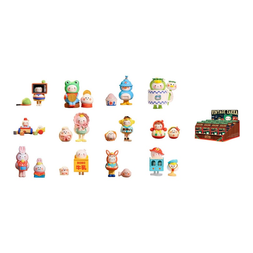 POP MART ボボ＆ココ ヴィンテージ雑貨店コレクション - Vintage And Collectible Stores のレビューと価格