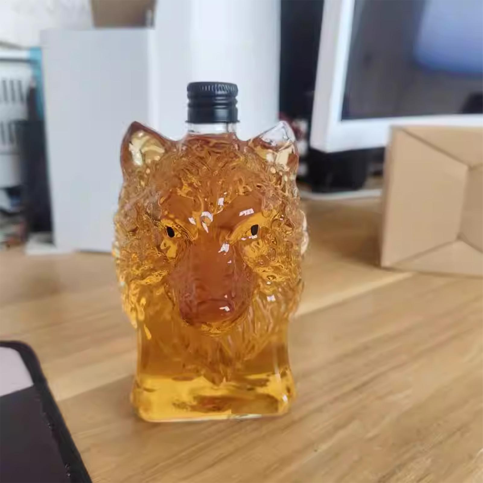 ウイスキーボトル ウルフシェイプ ワインカップ ヴィンテージ - Vintage Collectible Glass のレビューと価格
