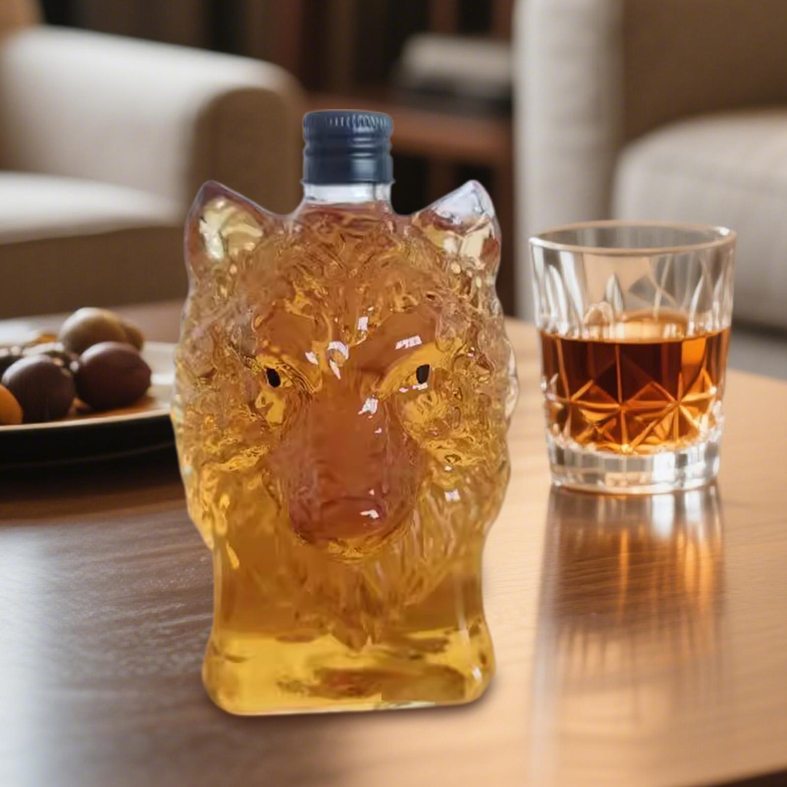 ウイスキーボトル ウルフシェイプ ワインカップ ヴィンテージ - Vintage Collectible Glass のレビューと価格
