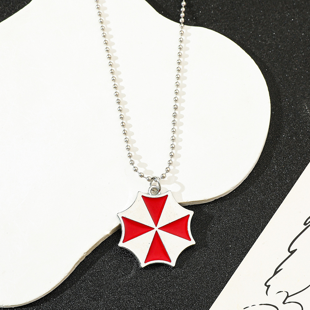 ヴィンテージファッション赤い傘ペンダントネックレスクールでス - Vintage Collectible Item のレビューと価格