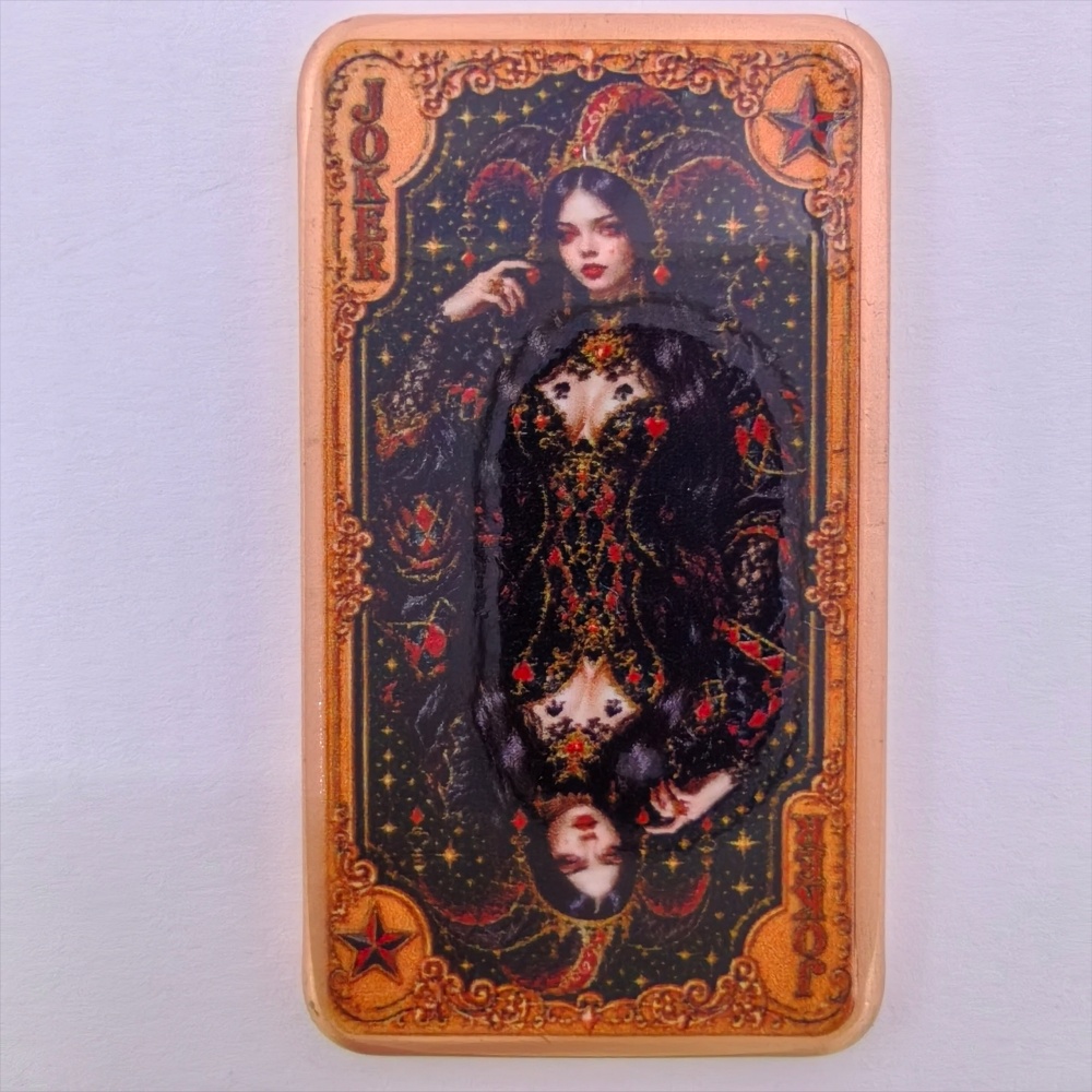 1オンス .999純銅バー ポーカー プレイカード ジョーカ - Vintage Collectible Playing Cards のレビューと価格