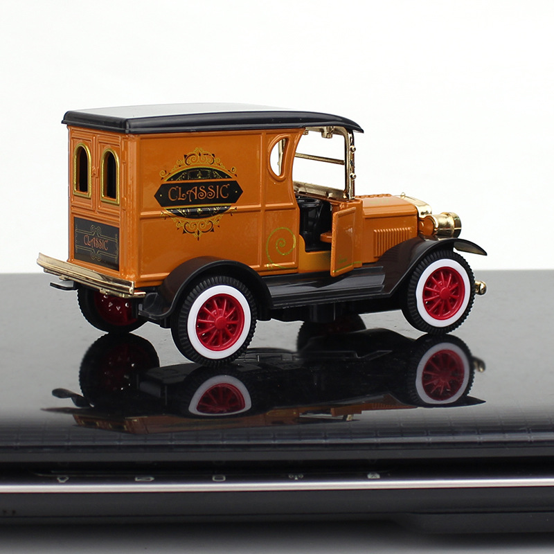 レトロスタイルの合金フォードカー,男の子へのギフト,収集玩具 - Vintage And Collectible Toys のレビューと価格