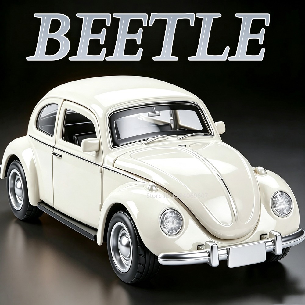 1:36 ビートルモデルおもちゃのビンテージカー合金ダイキャ - Vintage And Collectible Toys のレビューと価格