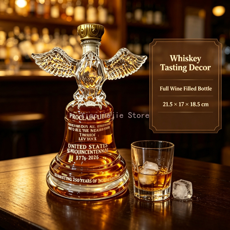 250周年記念 アメリカ独立記念 イーグル リバティベル ガ - Vintage Collectible Liquor Bottles のレビューと価格