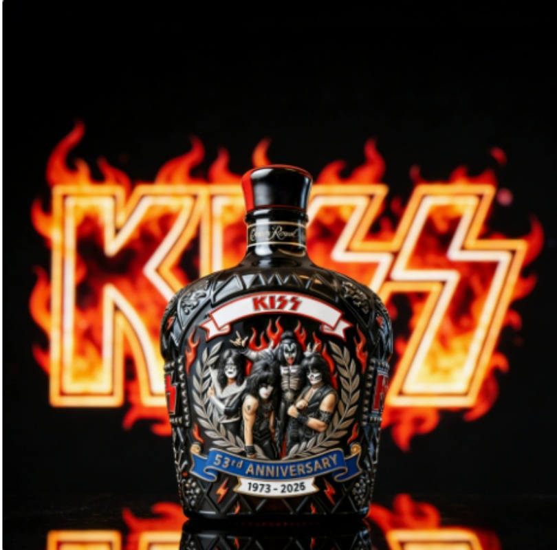 コレクターズアイテム KISSバンド風ウイスキーデキャンタ、 - Vintage Collectible Liquor Bottles のレビューと価格
