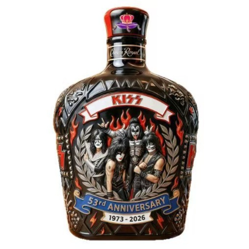 コレクターズアイテム KISSバンド風ウイスキーデキャンタ、 - Vintage Collectible Liquor Bottles のレビューと価格